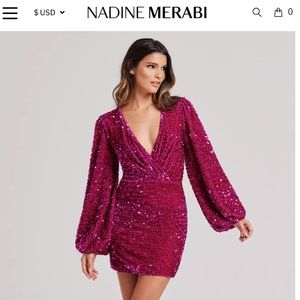 Nadine Merabi dress NWT s/m